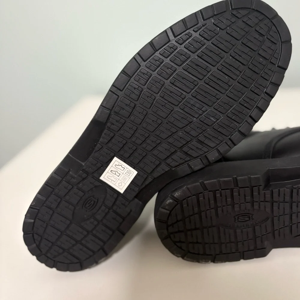 Skechers Slip Resistant Work Shoes Cottonwood Cantix Black Size 11.5 NEW! - Picture 8 of 14